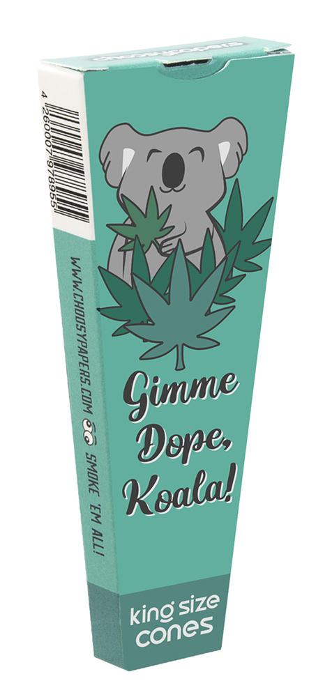 Choosypapers Cones - Gimme Dope Koala